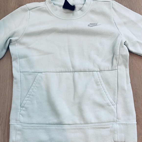Girl’s, Nike, Mint Pullover Sweatshirt, Size Small - Picture 2 of 5
